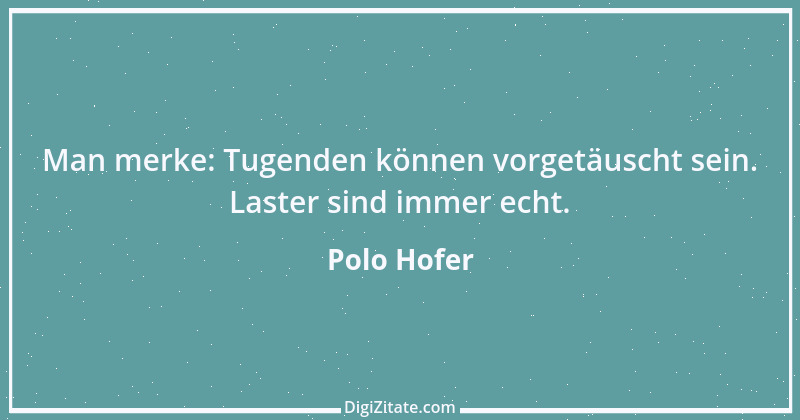 Zitat von Polo Hofer 1