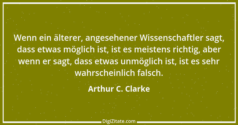 Zitat von Arthur C. Clarke 14