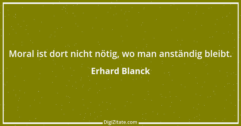 Zitat von Erhard Blanck 2000