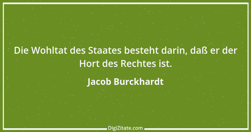 Zitat von Jacob Burckhardt 3