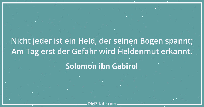 Zitat von Solomon ibn Gabirol 1