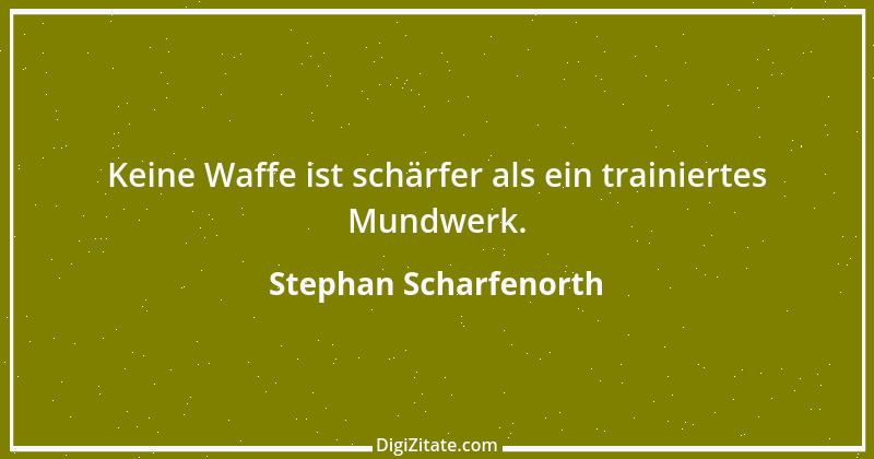 Zitat von Stephan Scharfenorth 1