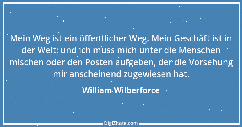 Zitat von William Wilberforce 1