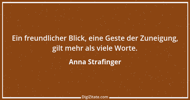 Zitat von Anna Strafinger 1