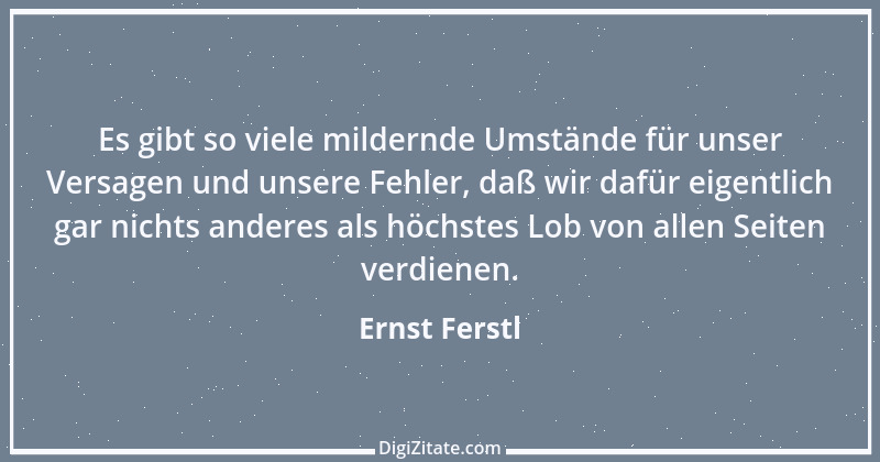 Zitat von Ernst Ferstl 1239