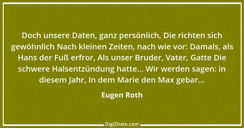 Zitat von Eugen Roth 22