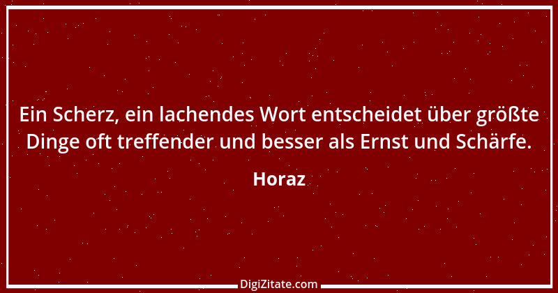 Zitat von Horaz 204