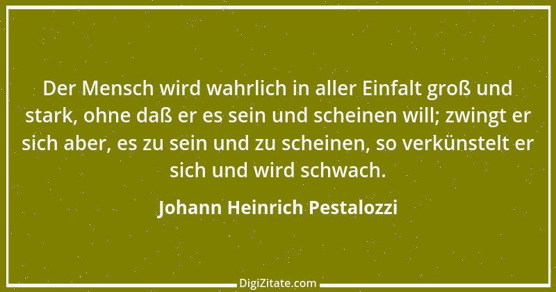 Zitat von Johann Heinrich Pestalozzi 269