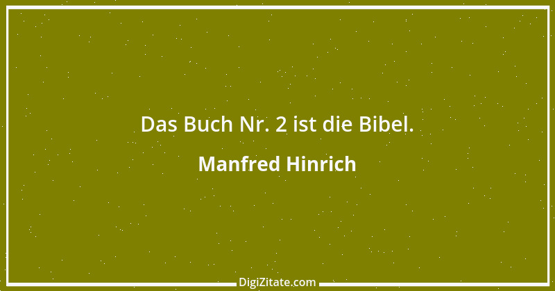 Zitat von Manfred Hinrich 1972