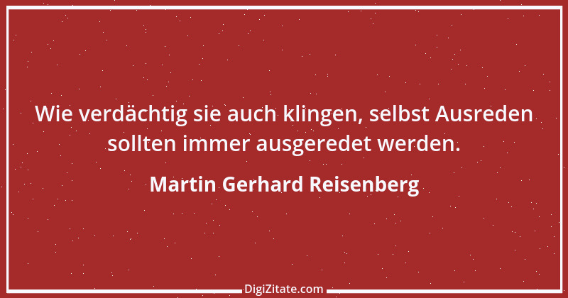 Zitat von Martin Gerhard Reisenberg 3113