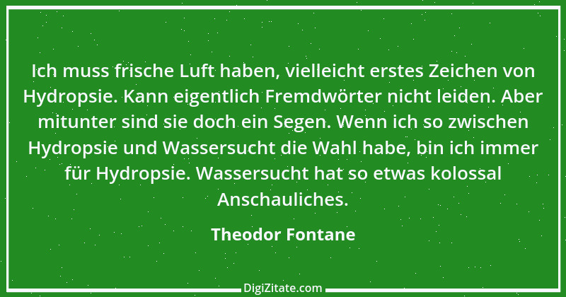 Zitat von Theodor Fontane 60