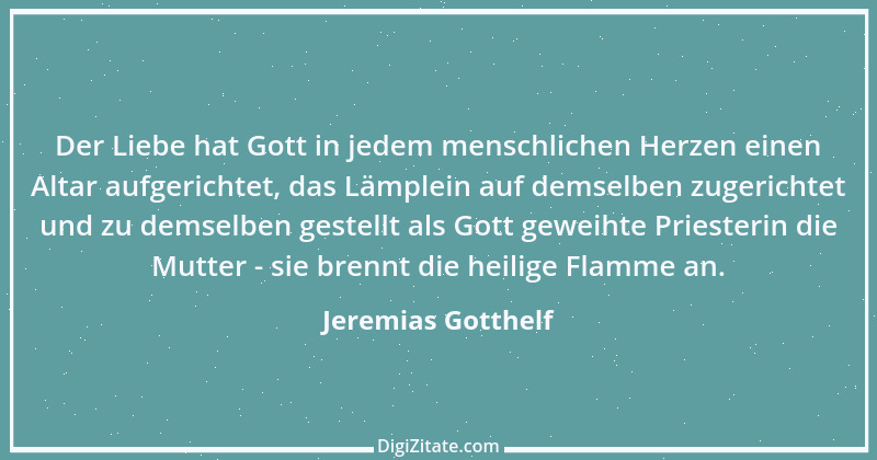 Zitat von Jeremias Gotthelf 110