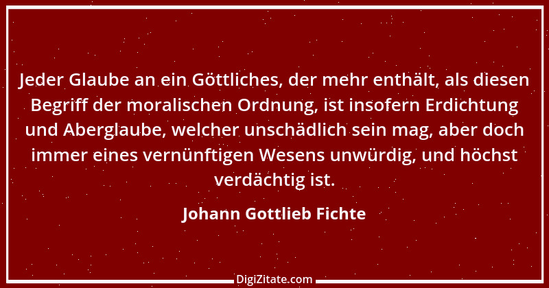 Zitat von Johann Gottlieb Fichte 140