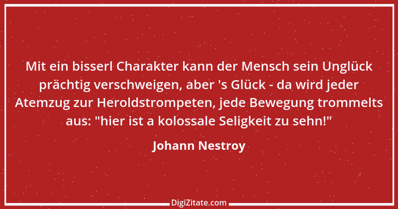 Zitat von Johann Nestroy 94