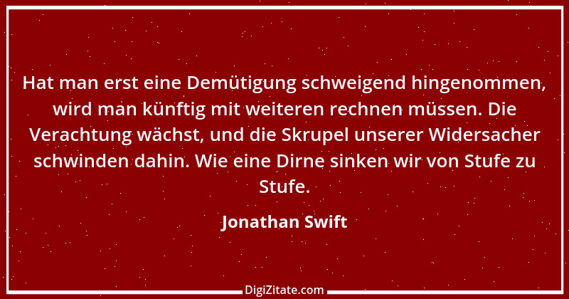 Zitat von Jonathan Swift 14