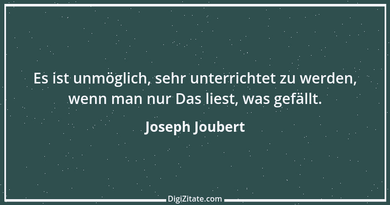 Zitat von Joseph Joubert 126