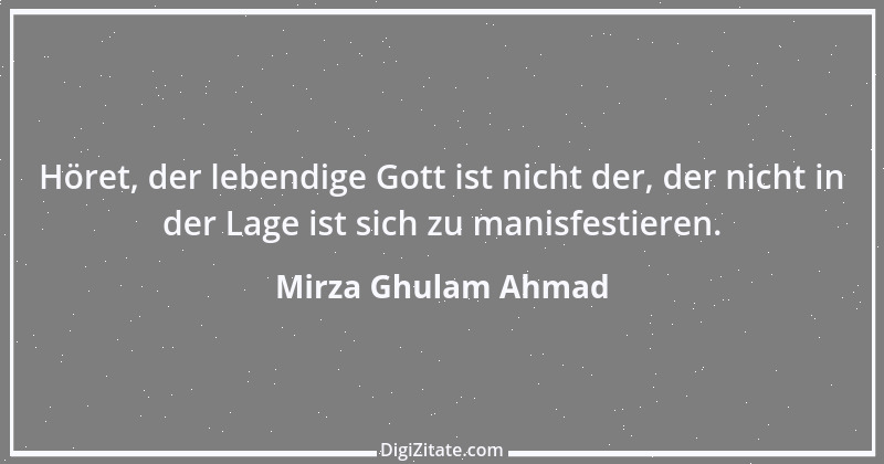 Zitat von Mirza Ghulam Ahmad 2