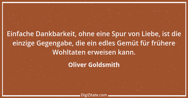 Zitat von Oliver Goldsmith 14