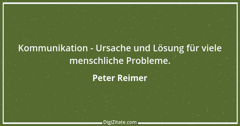 Zitat von Peter Reimer 8