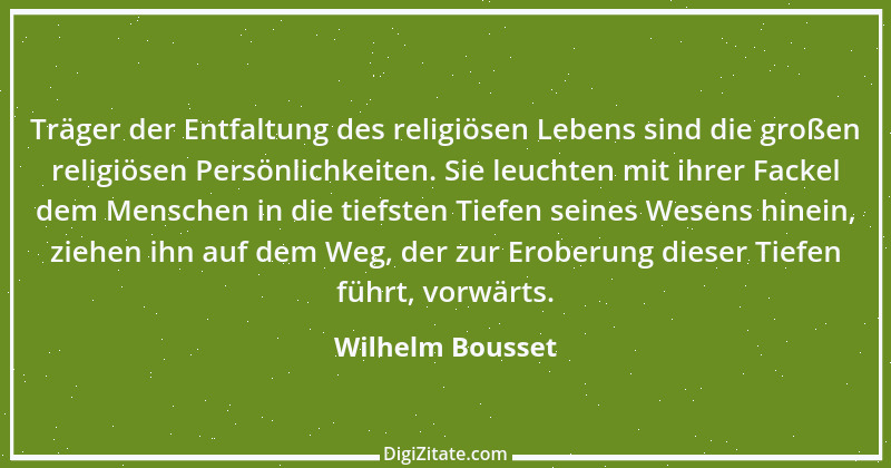 Zitat von Wilhelm Bousset 3