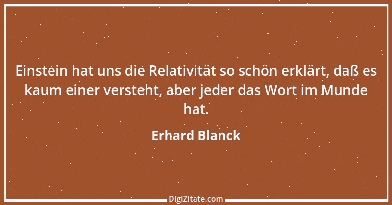 Zitat von Erhard Blanck 2002