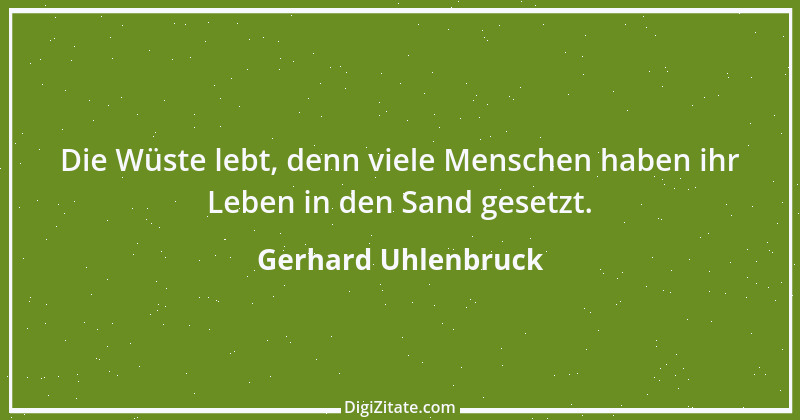 Zitat von Gerhard Uhlenbruck 267