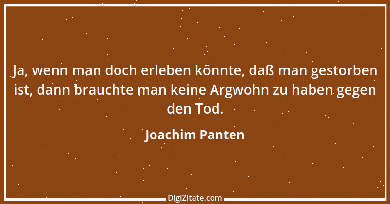 Zitat von Joachim Panten 274