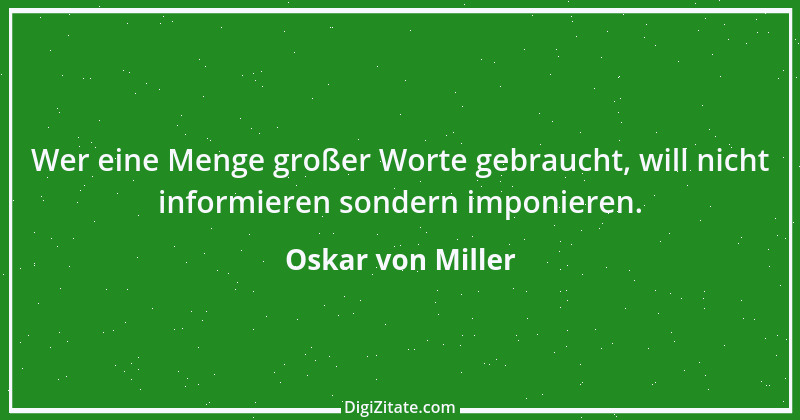 Zitat von Oskar von Miller 2