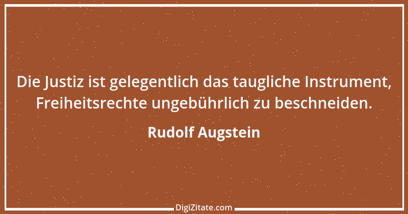 Zitat von Rudolf Augstein 68