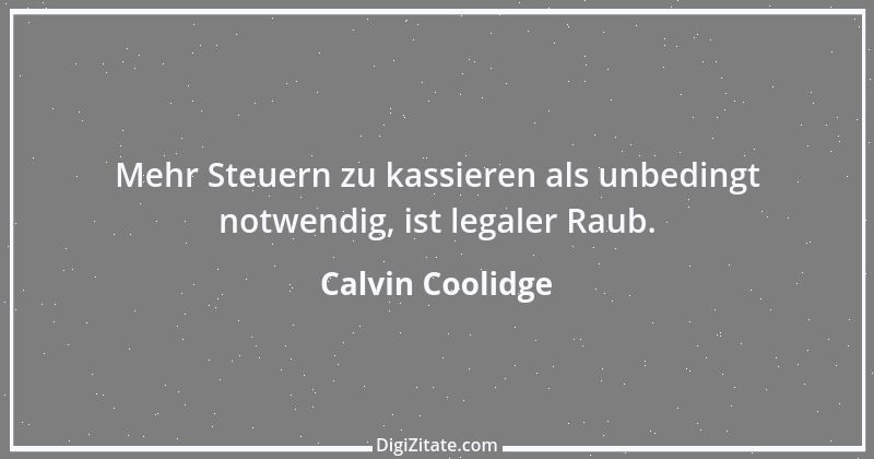 Zitat von Calvin Coolidge 2