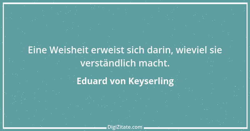 Zitat von Eduard von Keyserling 13