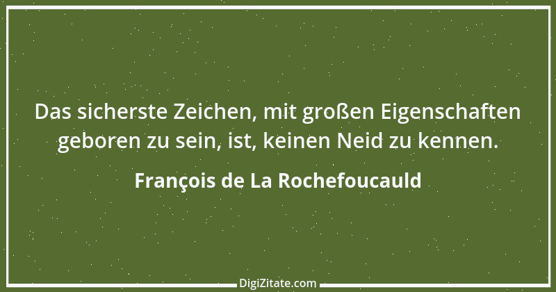 Zitat von François de La Rochefoucauld 361