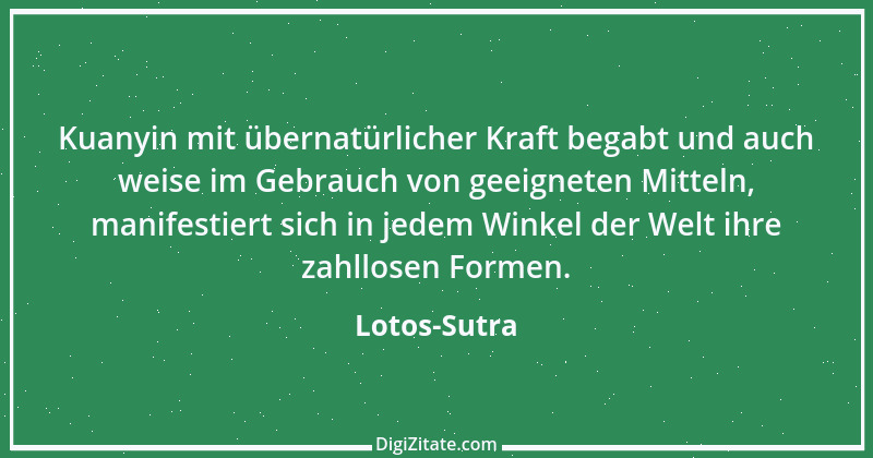 Zitat von Lotos-Sutra 2