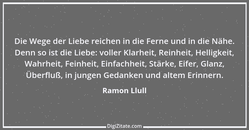 Zitat von Ramon Llull 12