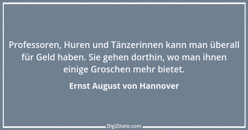 Zitat von Ernst August von Hannover 1