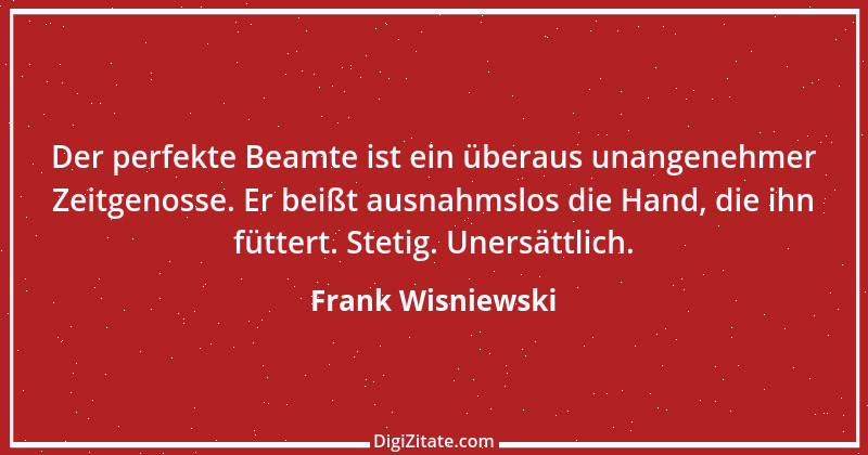 Zitat von Frank Wisniewski 36