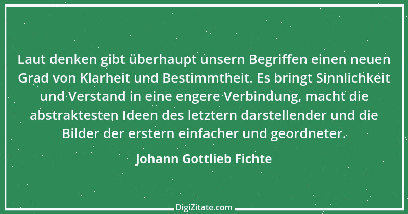 Zitat von Johann Gottlieb Fichte 143