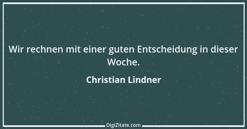 Zitat von Christian Lindner 20