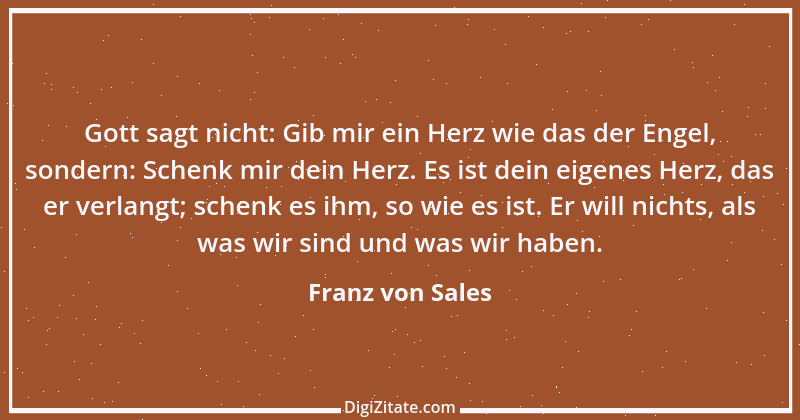 Zitat von Franz von Sales 76