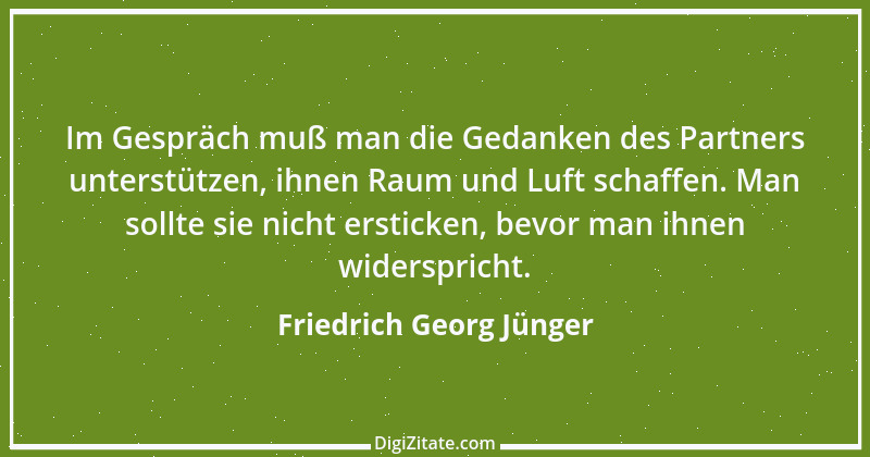 Zitat von Friedrich Georg Jünger 4