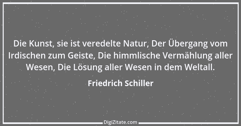 Zitat von Friedrich Schiller 1967