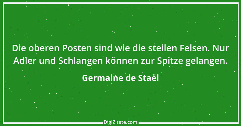 Zitat von Germaine de Staël 81