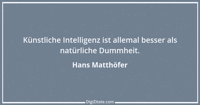 Zitat von Hans Matthöfer 2