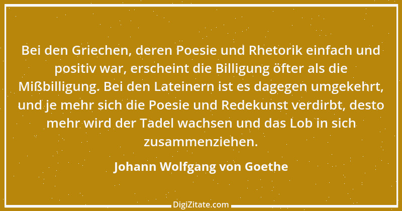 Zitat von Johann Wolfgang von Goethe 2450