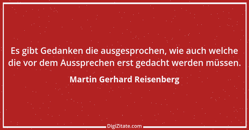 Zitat von Martin Gerhard Reisenberg 765