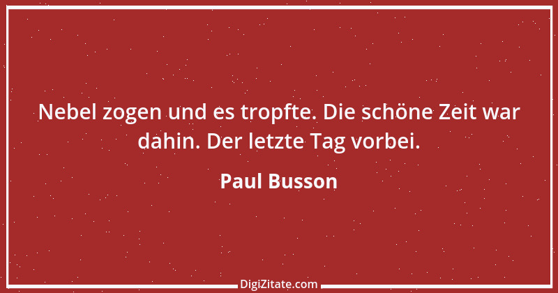 Zitat von Paul Busson 1