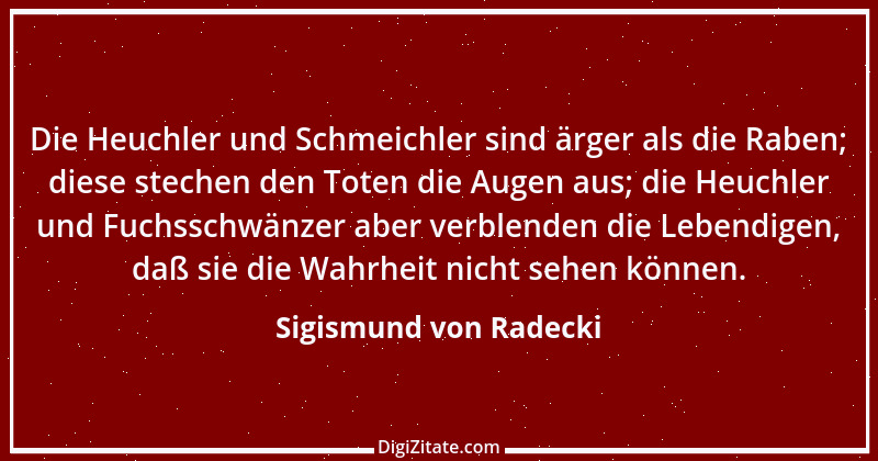 Zitat von Sigismund von Radecki 14