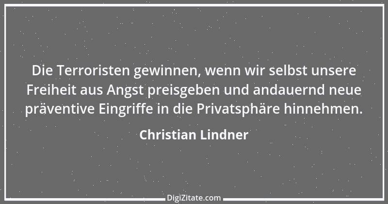 Zitat von Christian Lindner 21