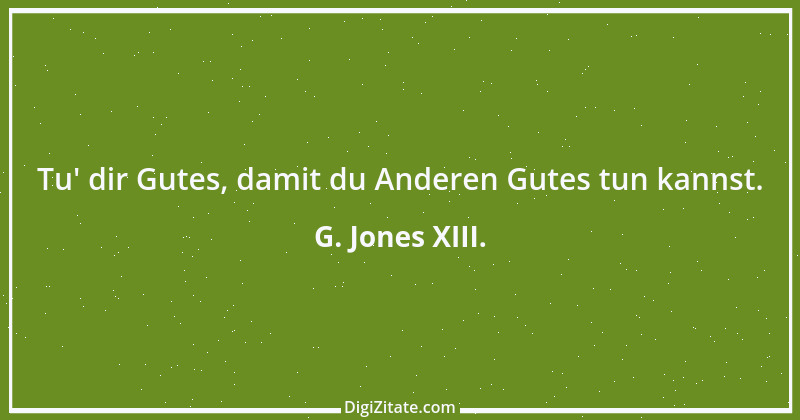 Zitat von G. Jones XIII. 14