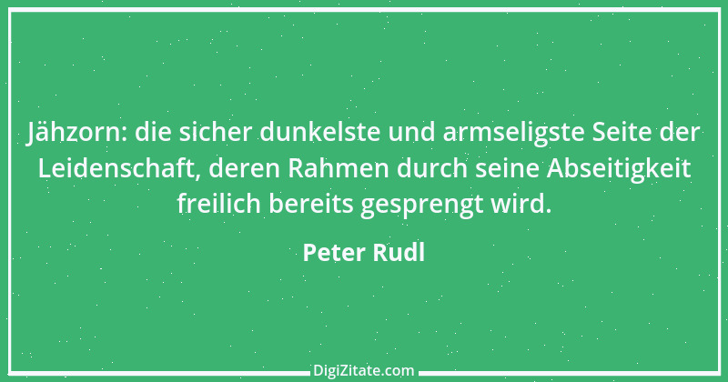 Zitat von Peter Rudl 725